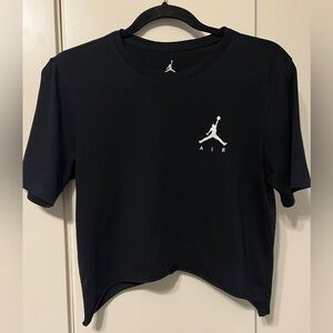 Nike Air Jordan cropped tee